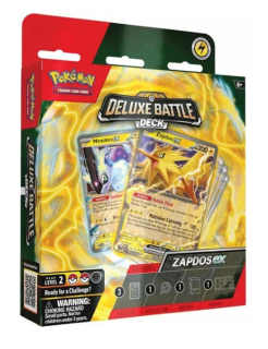 Pokémon TCG: Deluxe Battle Deck - Zapdos ex