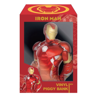 Avengers Figural Bank Deluxe Box Set Iron Man Bust 20 cm - pokladnička