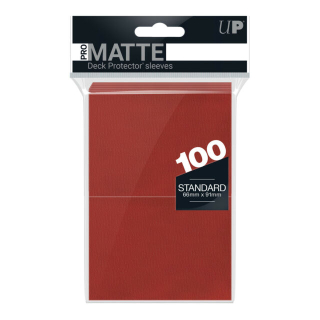 Obal UltraPRO Standard Matte 100ks – červený