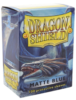 Obal Dragon Shield 100ks MATTE – modrý