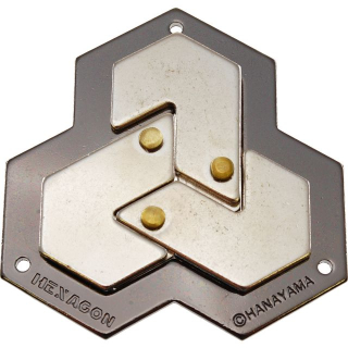 Hlavolam - Hanayama: Hexagon lvl 4