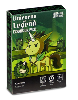 Unstable Unicorns EN Unicorns of Legend Expansion - rozšírenie
